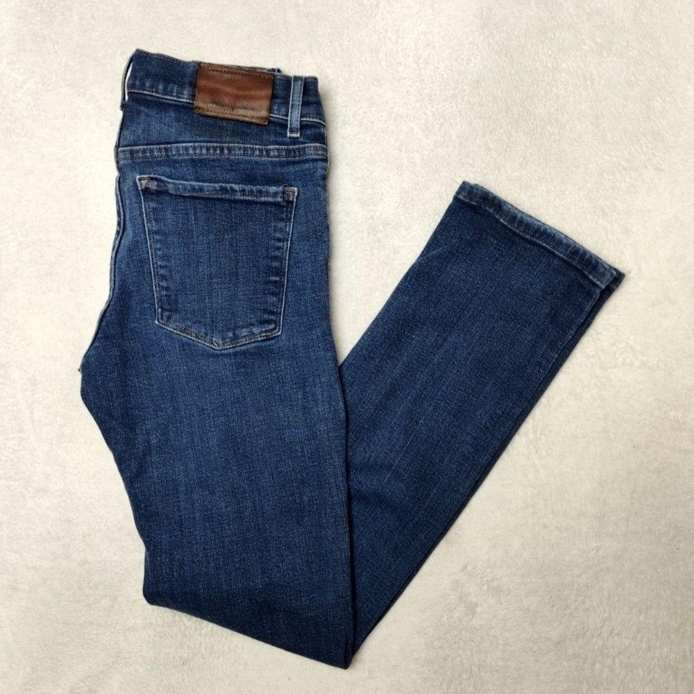 Mott‎ & Bow Jeans Mens 30x32 Blue Slim Wooster Stone Wash Stretch Denim Pants